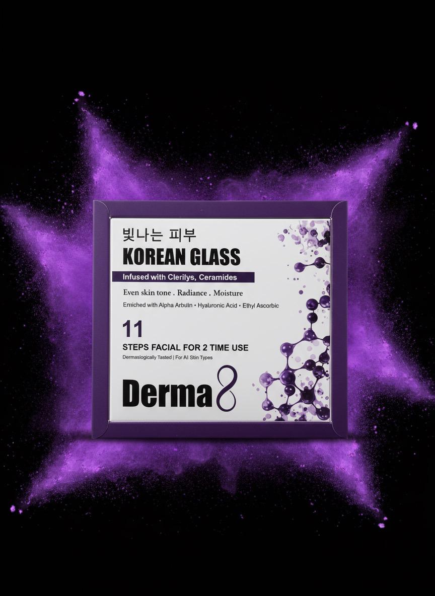 KOREAN GLASS FACIAL KIT 11 STEP's
