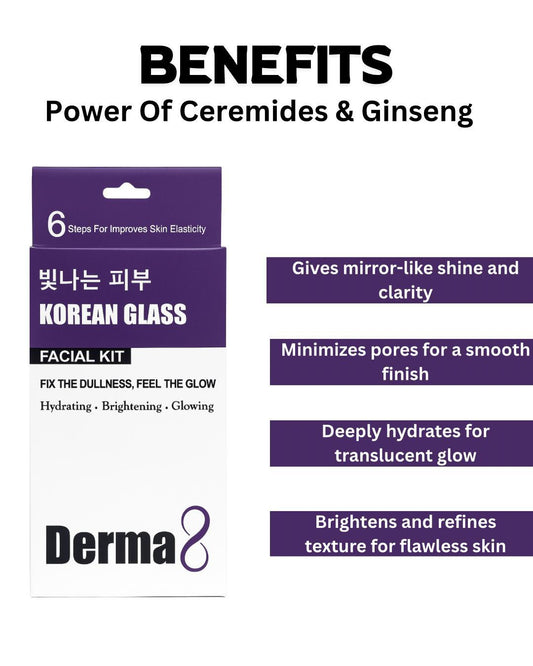 KOREAN GLASS 6 STEP'S FACIAL KIT