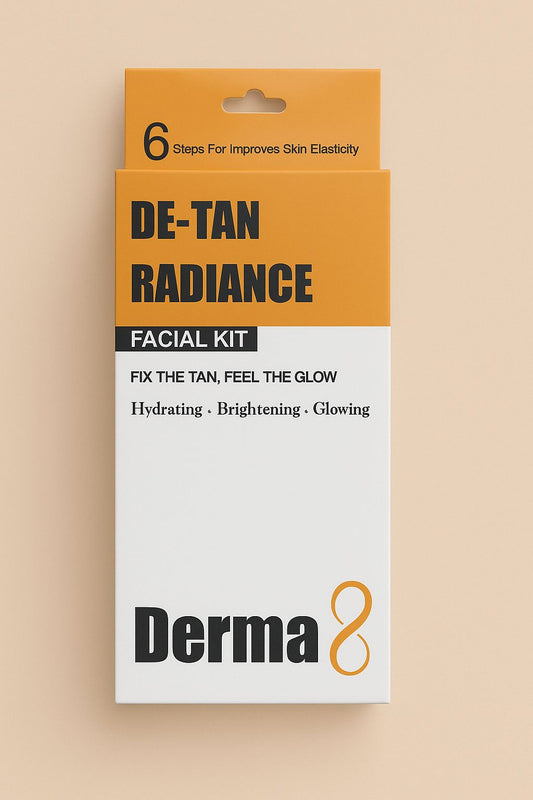 DE - TAN RADIANCE 6 STEP'S FACIAL KIT