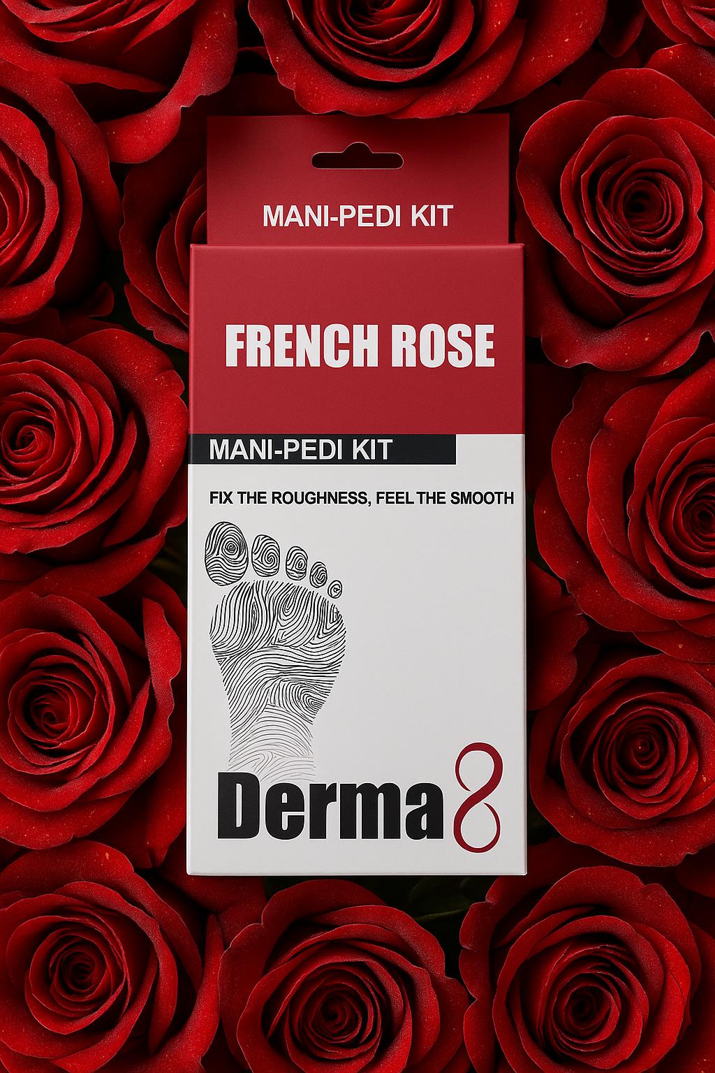 FRENCH ROSE MANI-PEDI KIT- 6 STEPS
