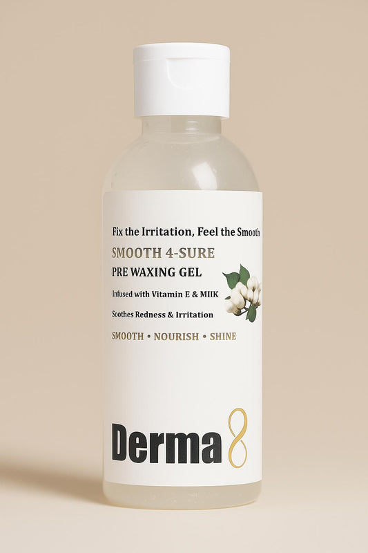 DERMA8 SMOOTH 4 SURE PRE WAXING GEL