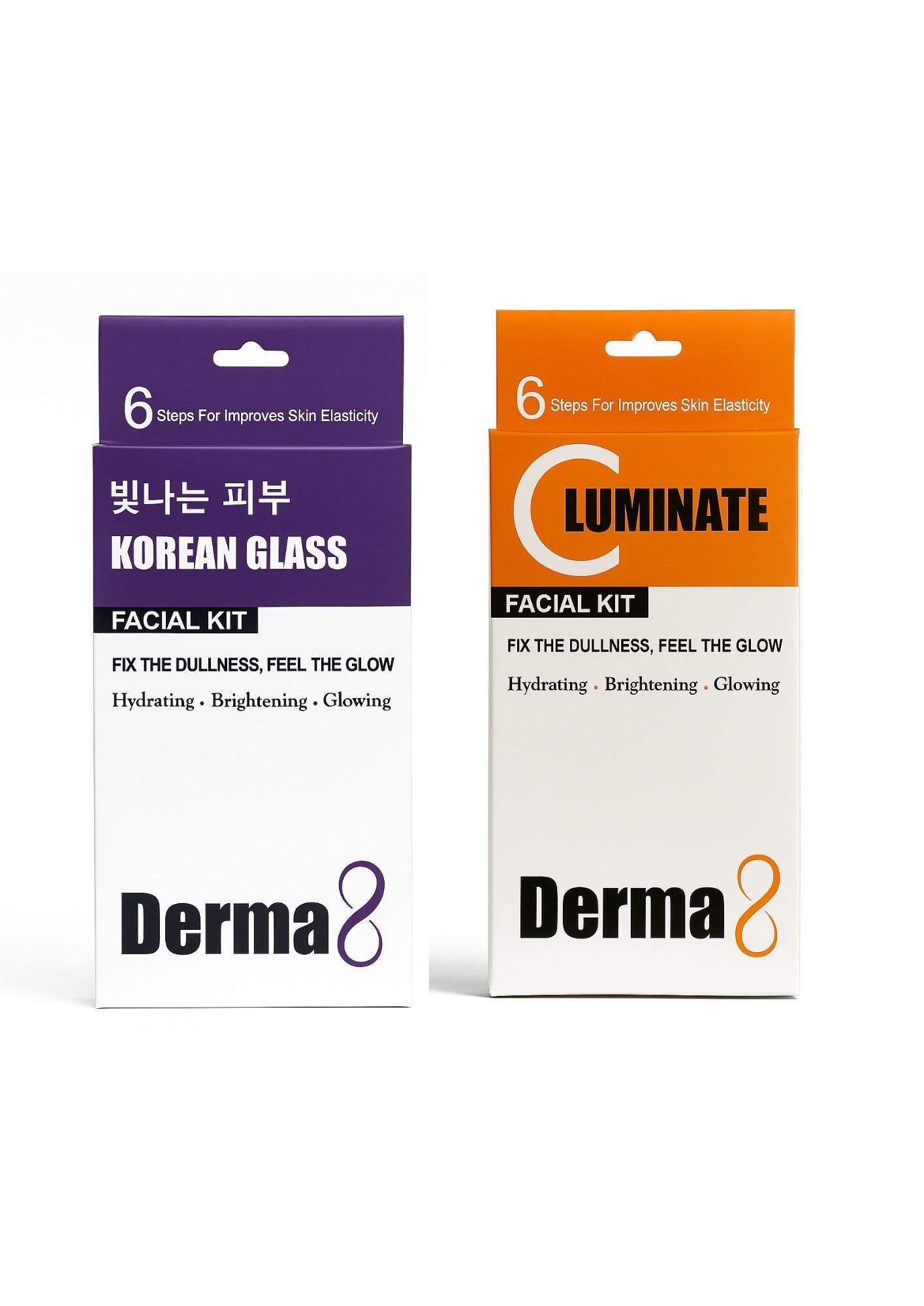 KOREAN GLASS FACIAL KIT + C LUMINATE FACIAL KIT