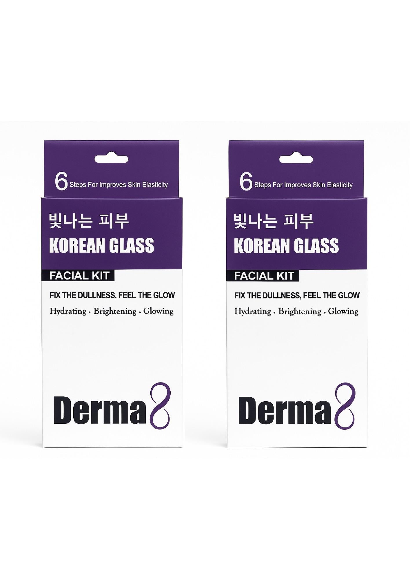 2 KOREAN GLASS FACIAL KIT