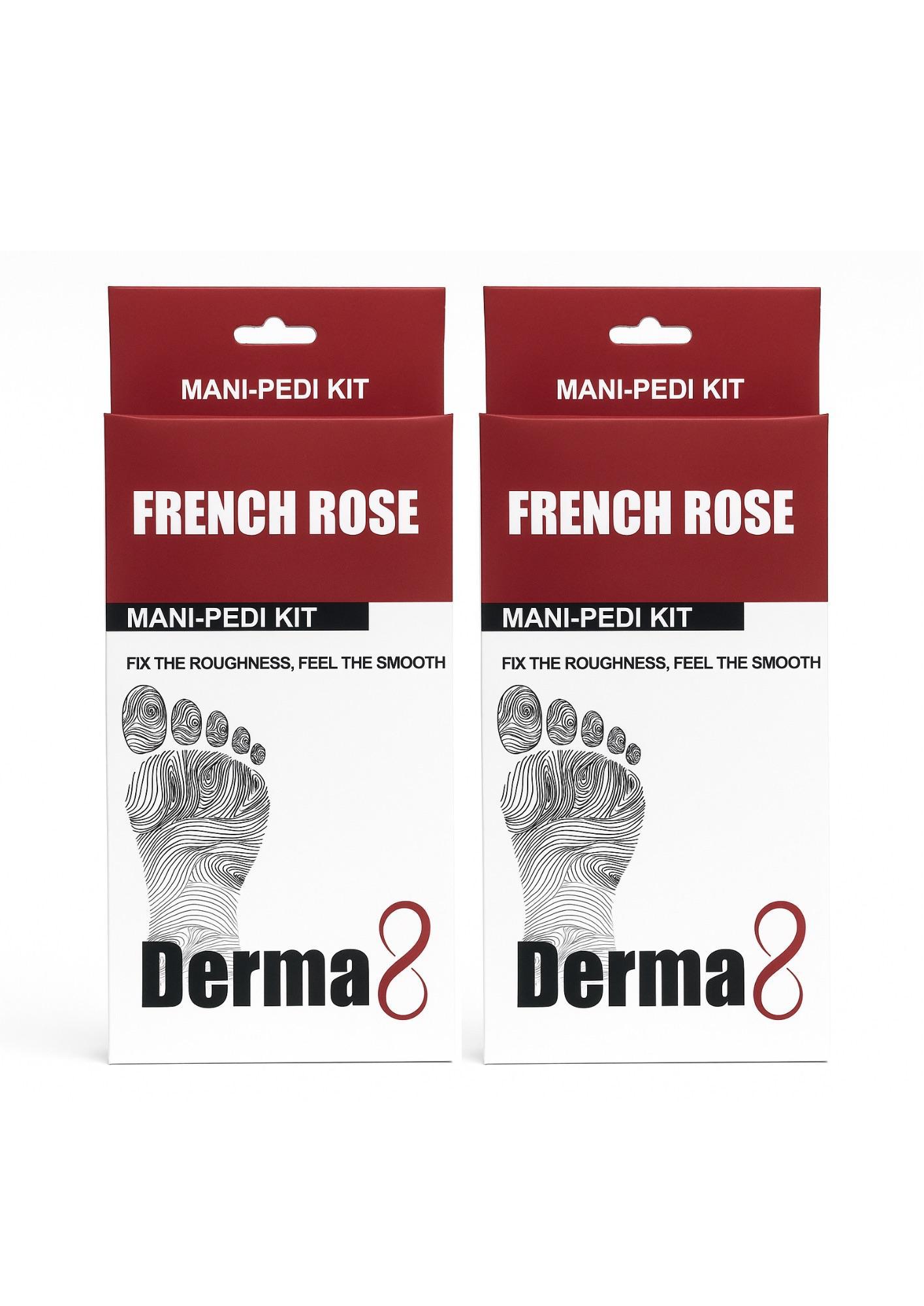 FRENCH ROSE MANI- PEDI KIT ( PACK OF 2)