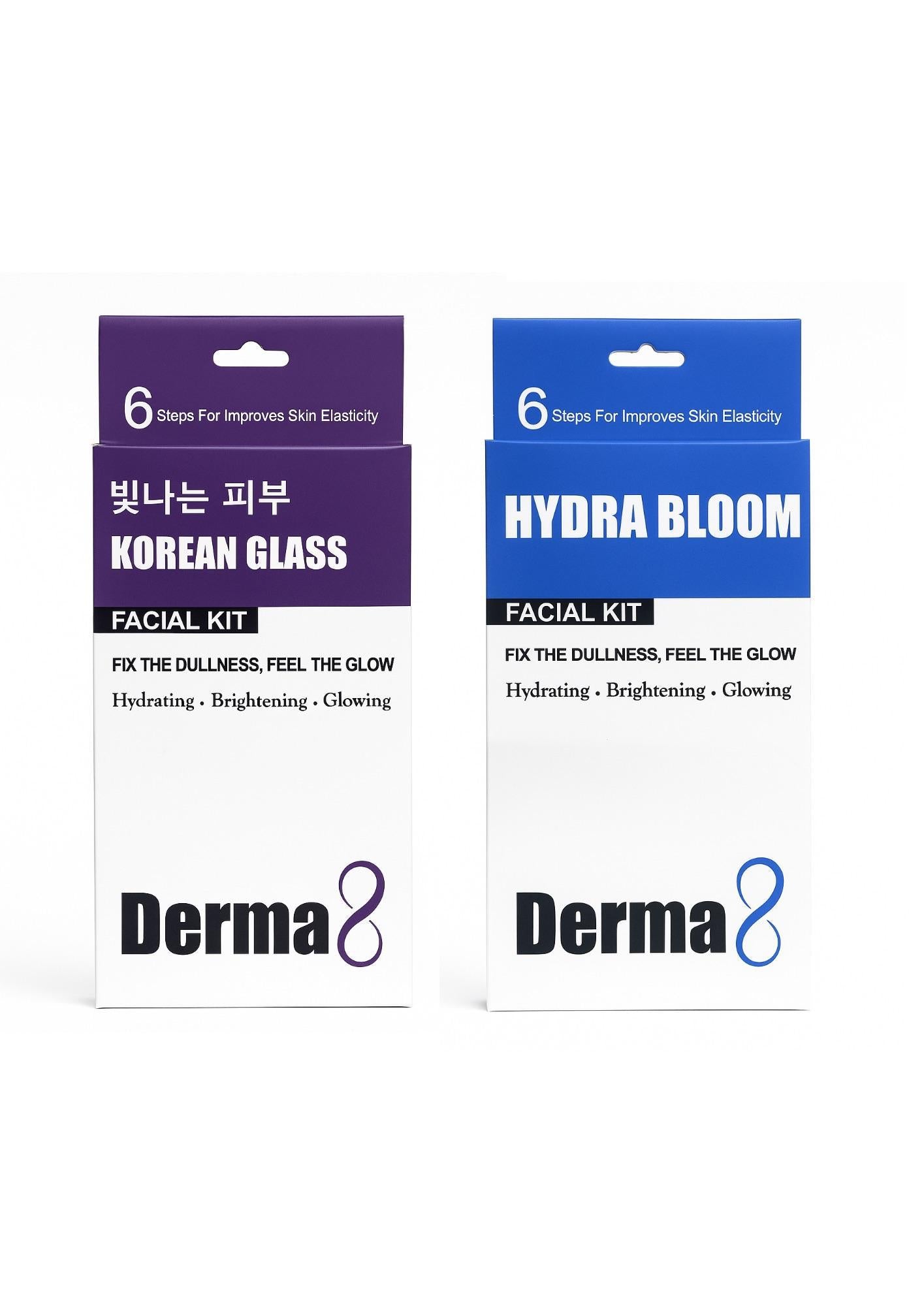 KOREAN GLASS FACIAL KIT + HYDRA BLOOM FACIAL KIT