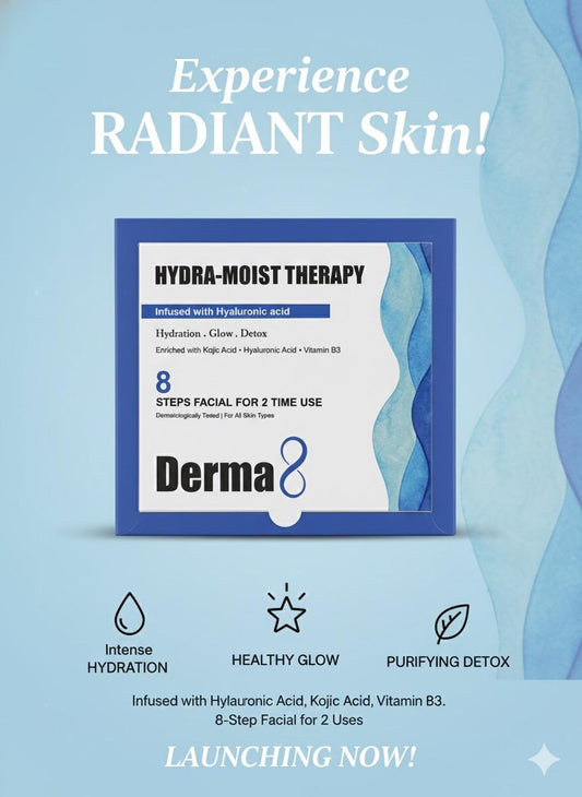 HYDRA-MOIST THERAPY 8 STEP's FACIAL KIT