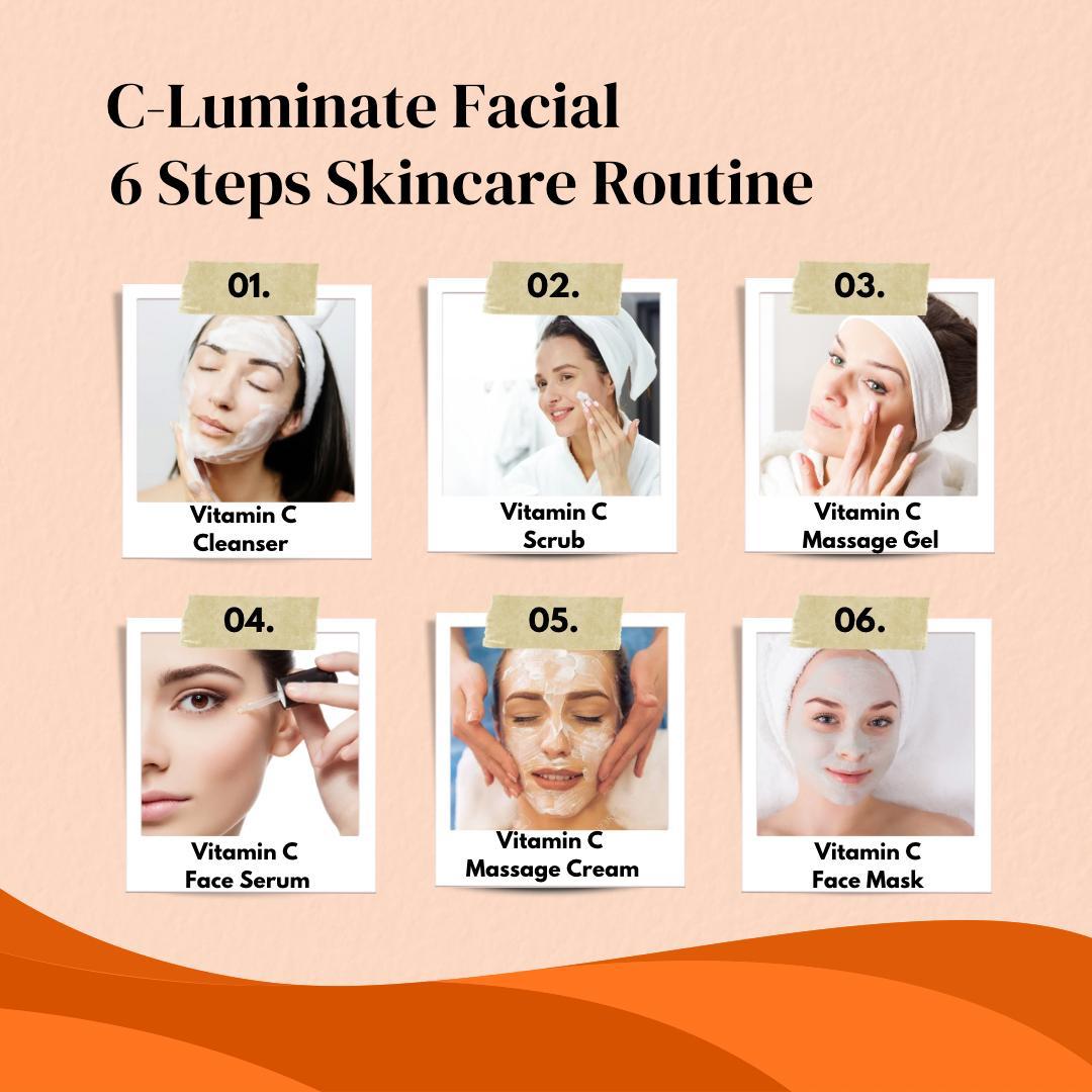 KOREAN GLASS FACIAL KIT + C LUMINATE FACIAL KIT