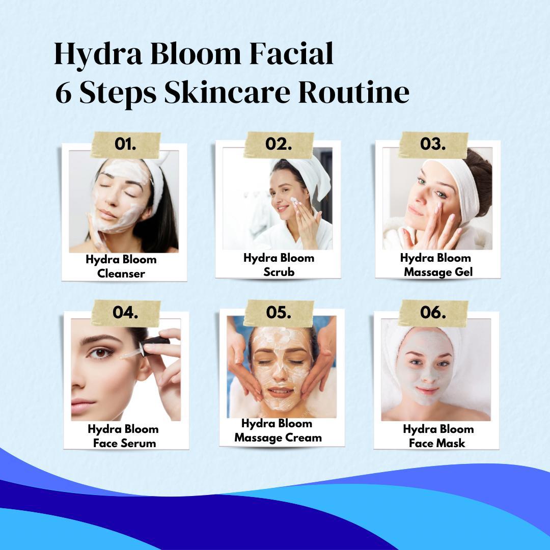 KOREAN GLASS FACIAL KIT + HYDRA BLOOM FACIAL KIT