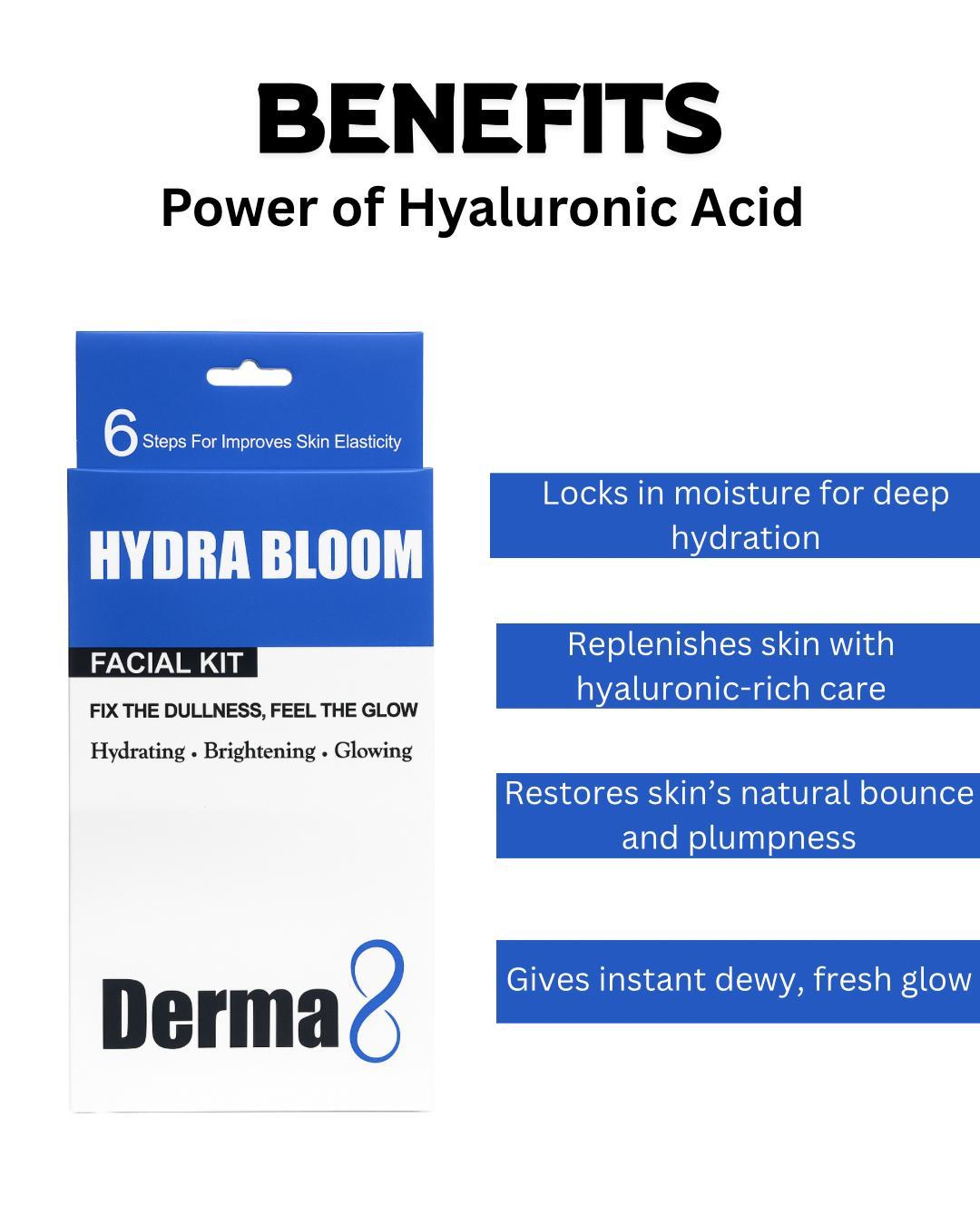 KOREAN GLASS FACIAL KIT + HYDRA BLOOM FACIAL KIT