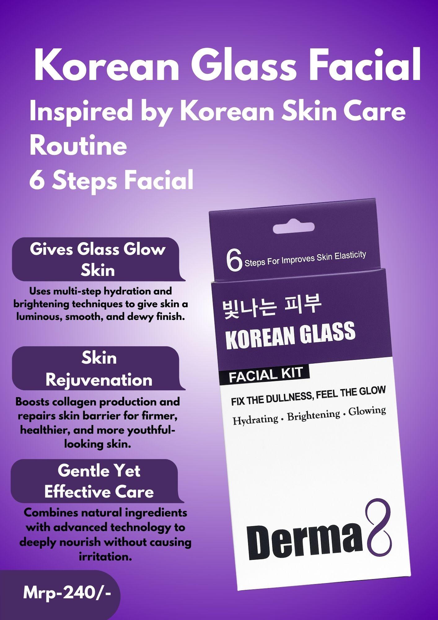 KOREAN GLASS FACIAL KIT + HYDRA BLOOM FACIAL KIT